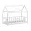 Kinderbett 80X160 Cm Mit Matratze Hausbett Mit Rausfallschutz Bodenbett Montessori Bett Bettenhaus Lattenrost