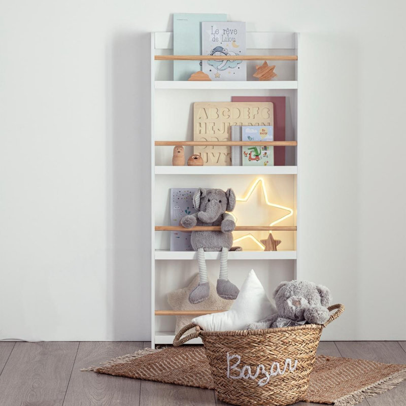 Jhamel 118cm H X 55cm W Kids Book Display