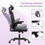 Motonobu Ergonomic Office Chair with Mesh Lumbar Support-631788498