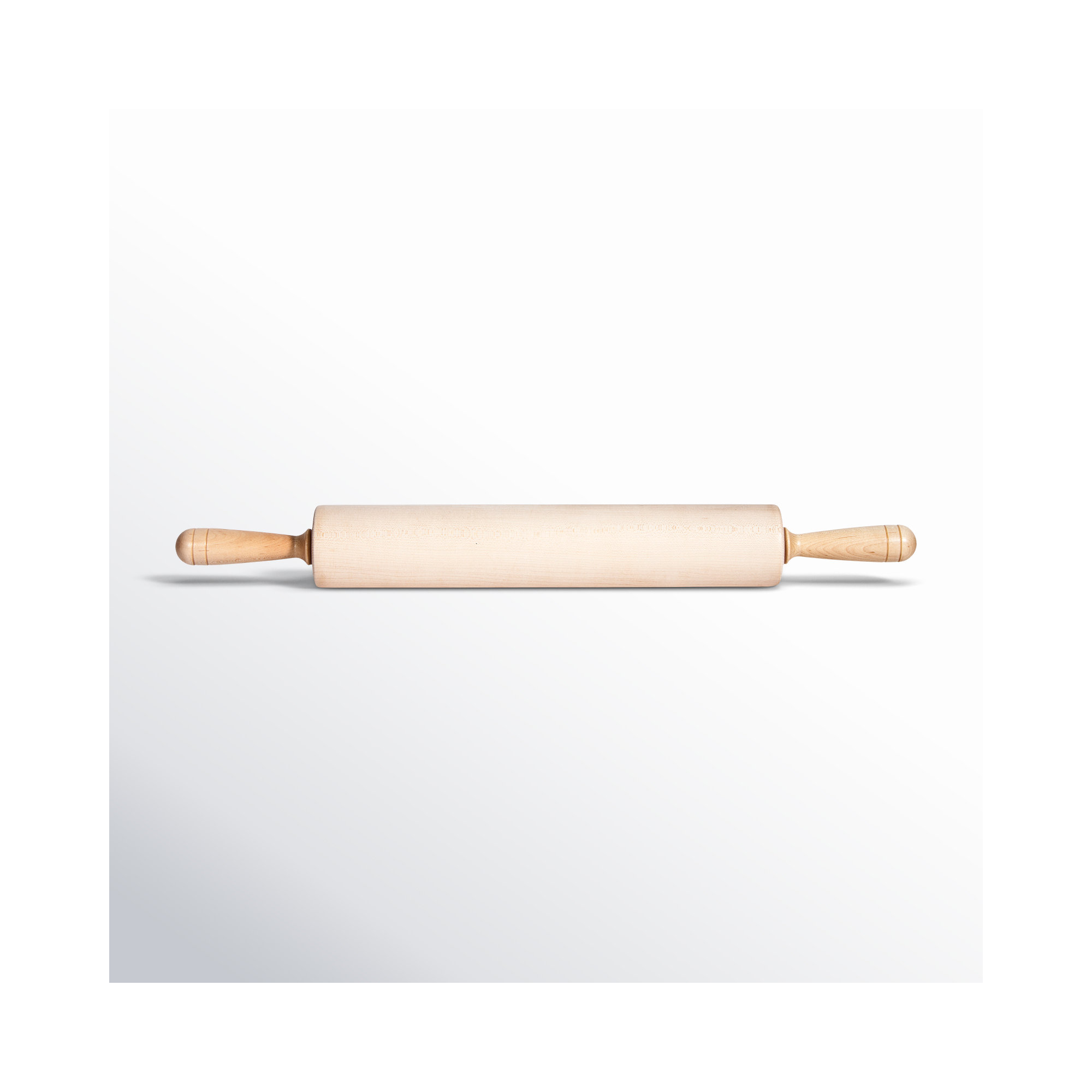 Patisserie Rolling Pin, 2.75" H x 15" L x 2.75" D, Light Brown