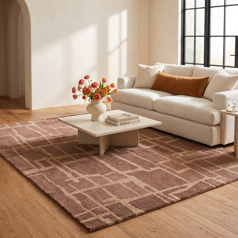 Merritt Hand Tufted Wool Indoor Rug, Rectangle 8'9" x 11'9"