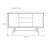 Simplicity Black Home Sideboard