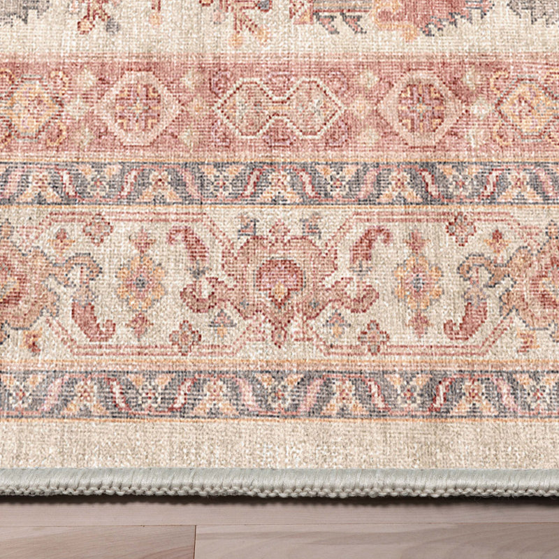 Tapis à tissage plat Kehr San Marino, Rectangle 5 pi 3 po x 7 pi 3 po