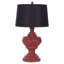 Ensemble de lampe de table rouge 29" Sebastian