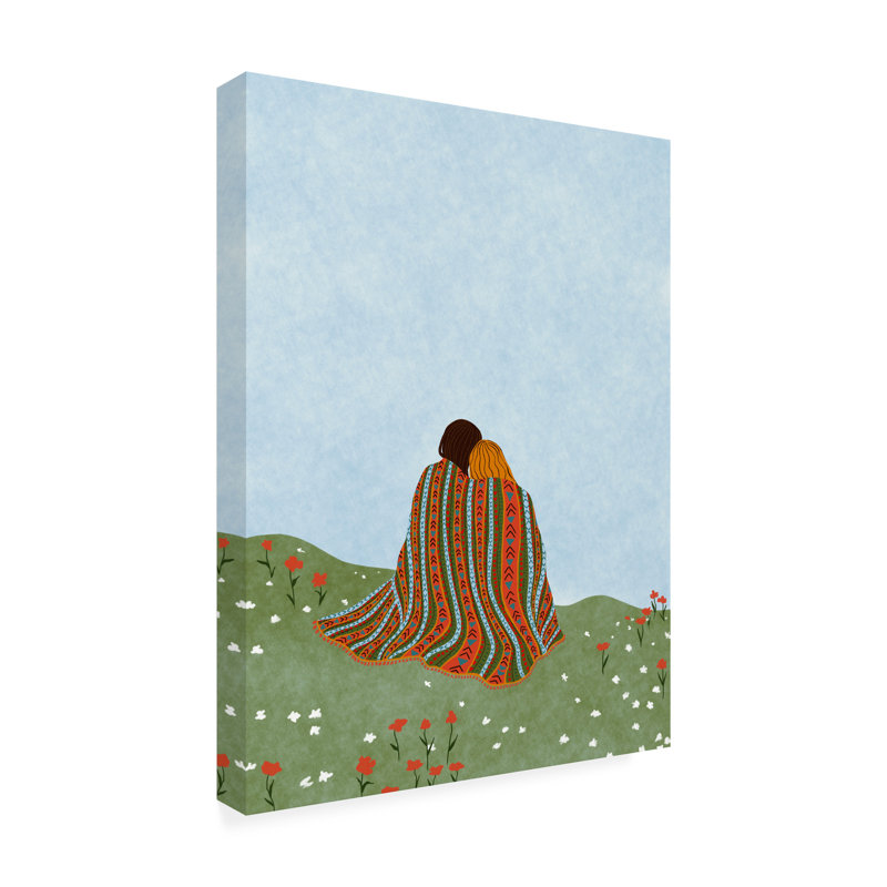 Art sur toile «Bachelor Ceyda Alasar Friends», H 19 po x l 14 po