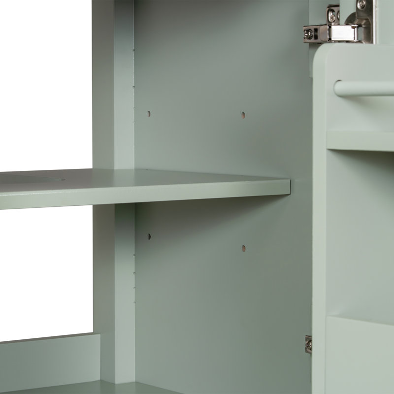 Vaimi 20-Inch Bathroom Vanity With Sink, Green