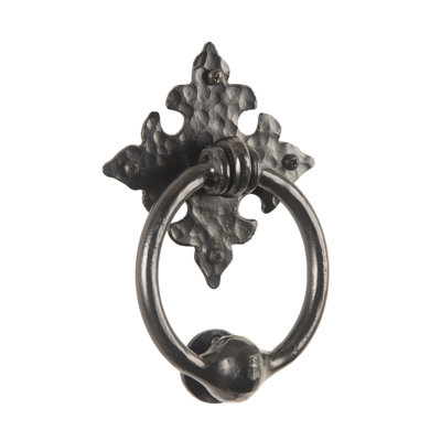 Heurtoir de porte en fer forgé à la main