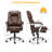 Katrein Ergonomic Heated Massage Executive Chair-1486779842