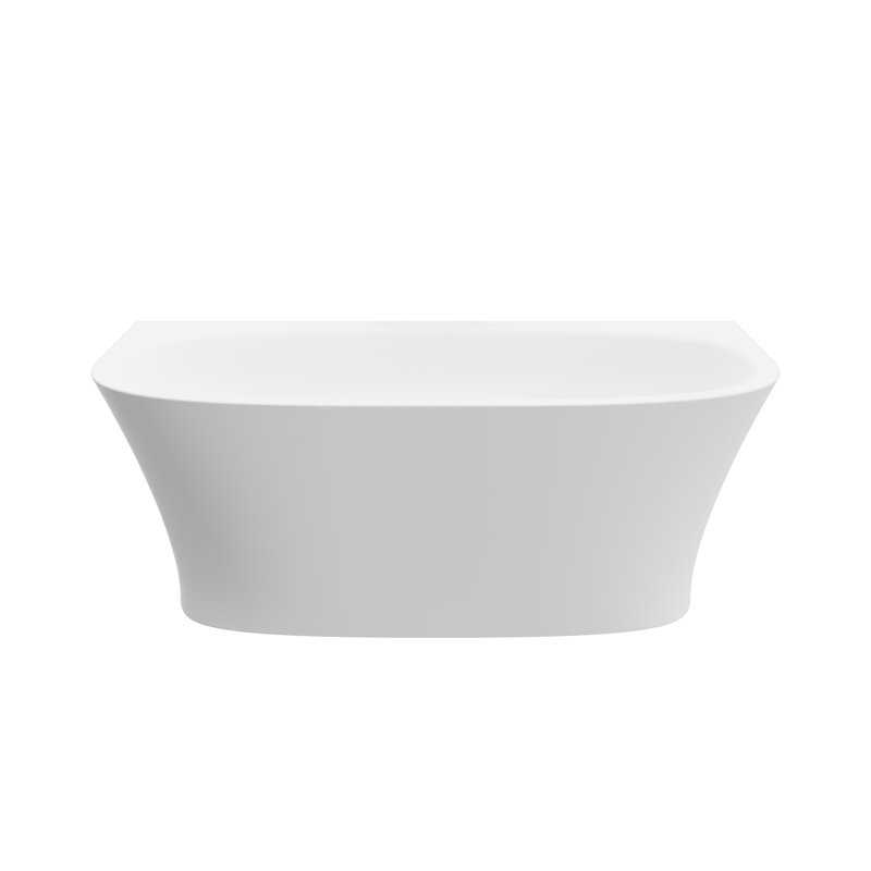 Des 66.75'' x 35.5'' Soaking Acrylic Bathtub