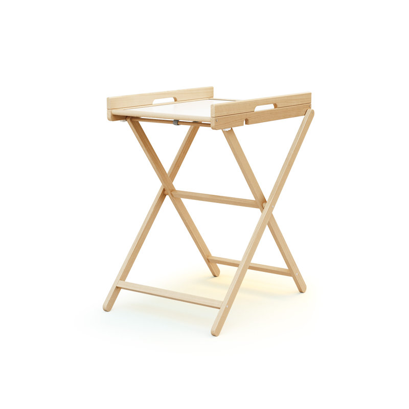 Folding Table, Beige