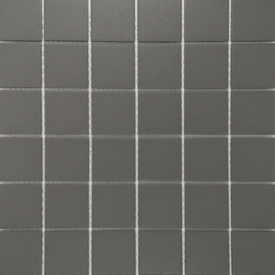 Carreau de mosaïque carré en porcelaine mat 2 "x 2" Sage