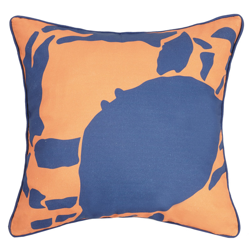  Coussin en coton Hot Crab