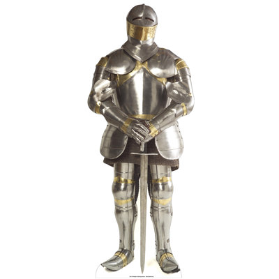 Knight in Armour Cardboard Standup