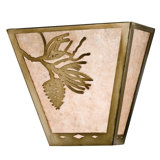 Balsam Pine 2 - Light Flush Mounted Sconce