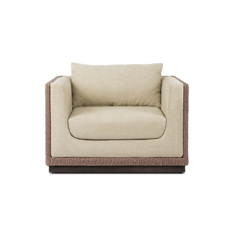 Cabot Outdoor Teak Lounge Chair