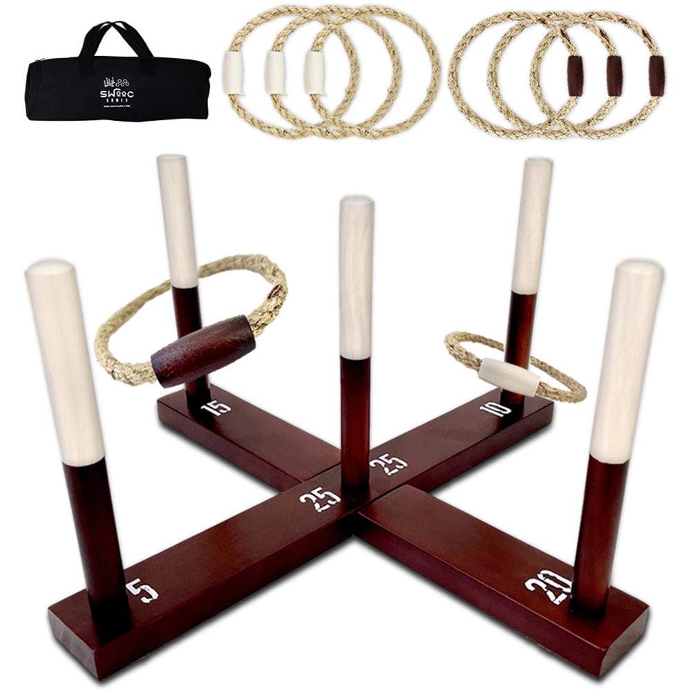 Rustic Ring Toss Outdoor Game SWOOC 