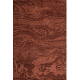 Plateau Hand Knotted Wool Abstract Area Rug