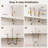 Widespread Faucet 3 hole, 2-handle Bathroom Sink Faucet with Drain Assembly-117989187