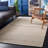 Genre Hand Tufted Wool/Cotton Geometric Rug in Gray/Beige-1854027790
