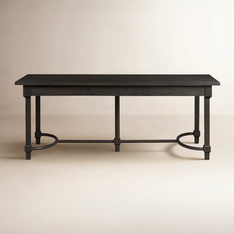 Edison Desk, Smoked Black