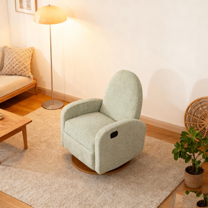 Fauteuil inclinable Midian, Vert clair