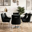 Chaise d'appoint rembourrée en velours avec pieds argentés -2078051679-2076929128
