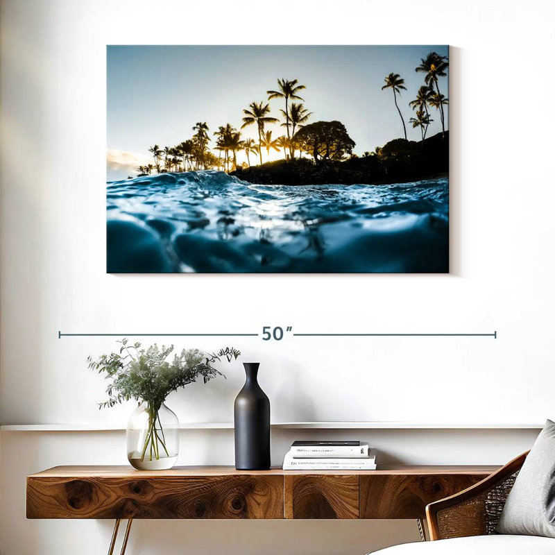 Gillard Blue Morning, H 26 po x l 39 po
