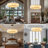 Monzerrad 31" 10 - Light 2 - Tier Alabaster Dining Room Gold Chandelier Pendant Lights(Bulbs Included)