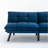 Navy Blue Convertible Folding Modern Sofa Bed