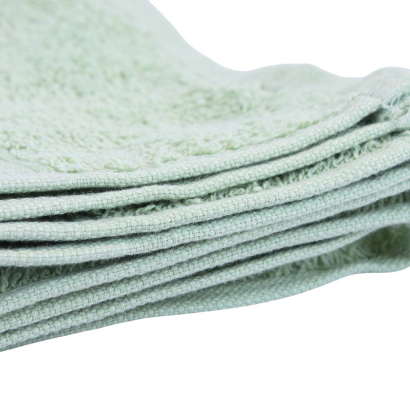 100% Cotton Hand Towel, Lite Green