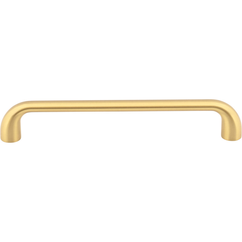 Loxley Bar Pull, Brushed Gold, 6 5/16"