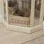 Vitrine de coin lumineuse - Vitrine élégante en verre pour le rangement du salon et du bar - Parfait pour les collections antiques et le vin - Comprend un éclairage intégré-1514515073