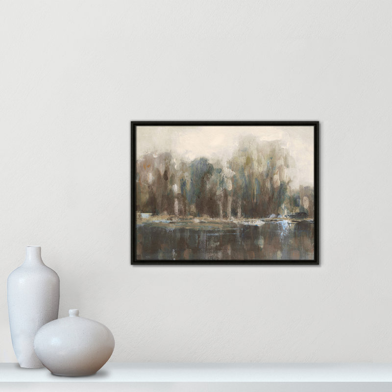 «Daily Reflections I - Landscape Version Print» par Carol Robinson, Espresso, H 19,5 po x l 25,5 po