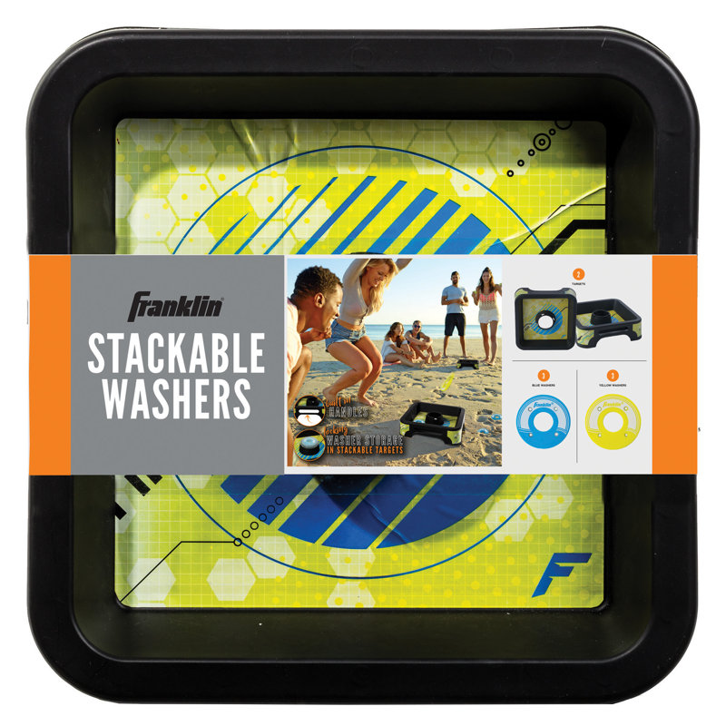 Franklin Sports Stackable Washer Toss Game Set
