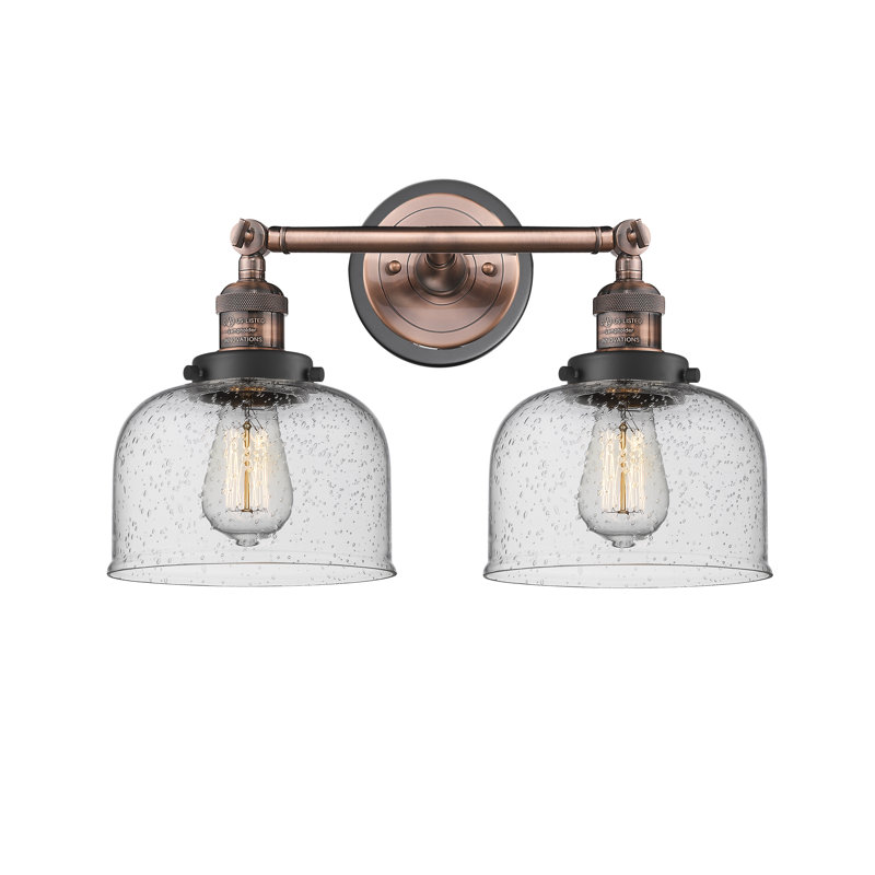 Anglo 2 - Light Dimmable Vanity Light, Seedy