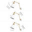 Applique murale à bras 1 lumière Kimberly-641734518-641734524