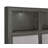 Platm Bed W Storage Drawers Upholsted Headboard USB Ports LED S Bedroom Furniture Transitional