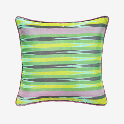 Nazarene Striped Square Cushion Cover