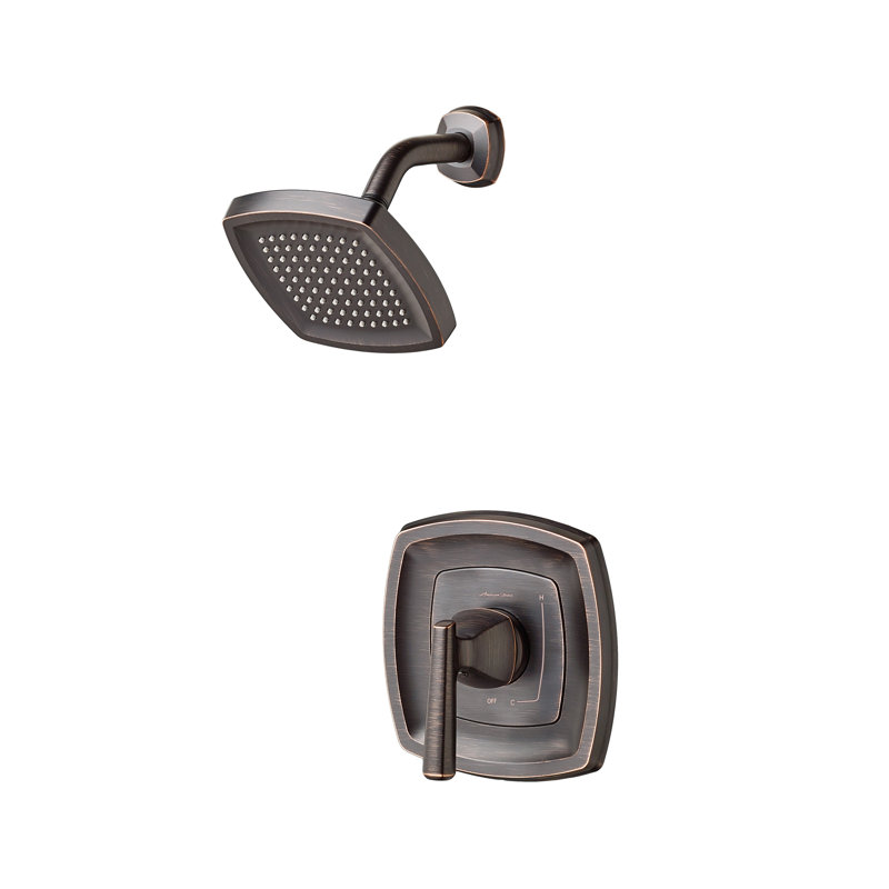 Robinet de douche thermostatique Edgemere, Bronze héritage