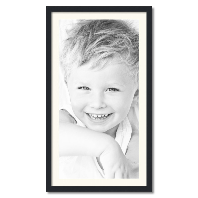 Wood Picture Frame with Mat, Chantilly