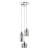 Garnich 3 - Light Chrome Cluster Pendant