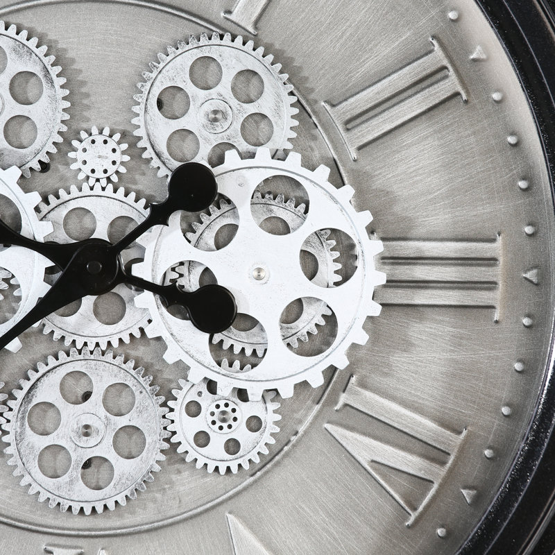 Faison Metal Wall Clock