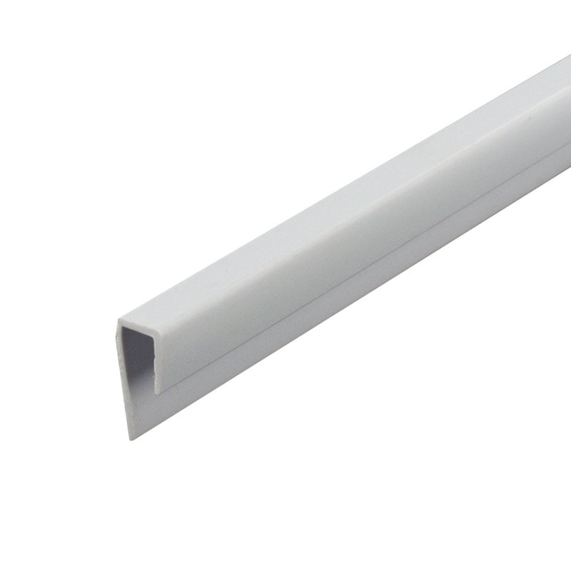 ABS 1 / 4po | Capuchon de moulage | (25) pièces de 8 pi de long, Blanc