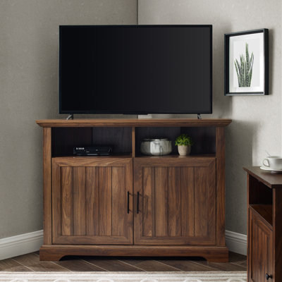 Rahzel 44" 2-Door Corner TV Stand for TVs up to 50"