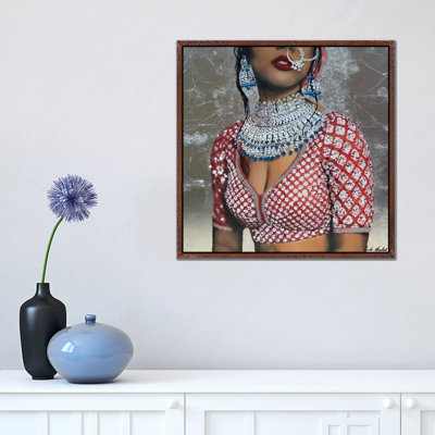 Indian Couture II by Linda Charles - Painting on Canvas
