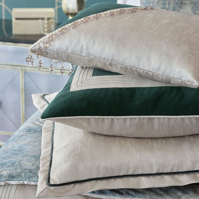 Esmeralda Lumbar Pillow Cover & Insert