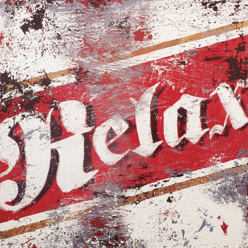 «Relax» par Rodney White, affiche vintage sur toile tendue, H 24 po x l 24 po x P 1,5 po