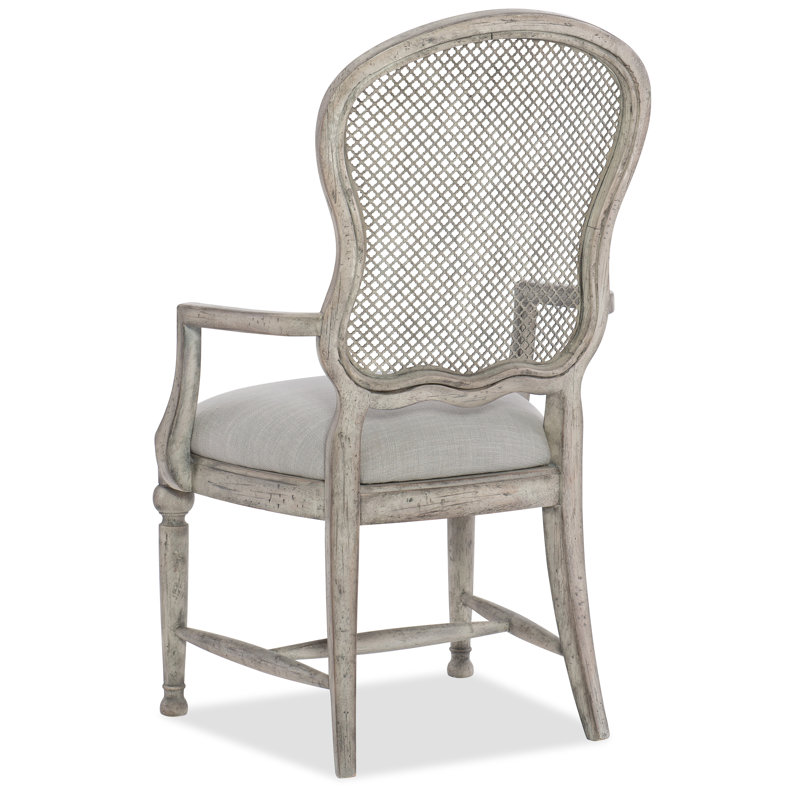 Boheme Gaston Metal Back Arm Chair