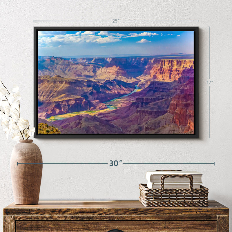 Nature «Grand Canyon Hues Wall Art», H 17 po x l 25 po