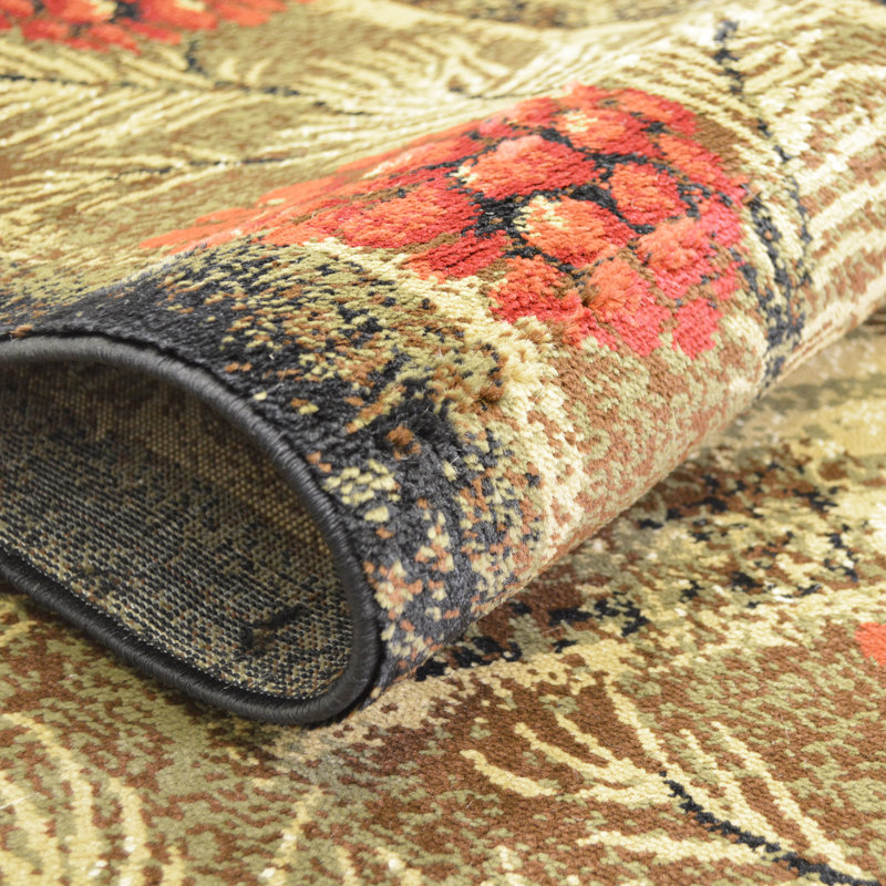 Tapis brun Bailes Southwestern, Rectangle 5 pi 3 po x 7 pi 3 po
